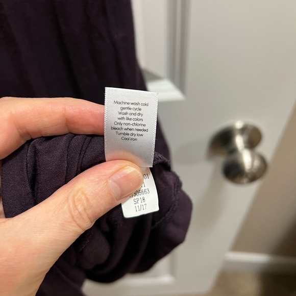 Athleta Santorini v-neck dress in wild raisin - Picture 4 of 5